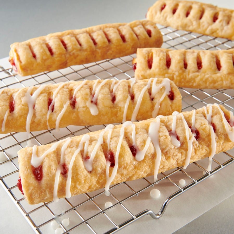 Strawberry Cheese Strudel.